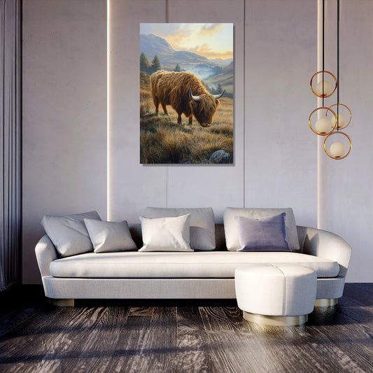 Highland Tranquillity Canvas