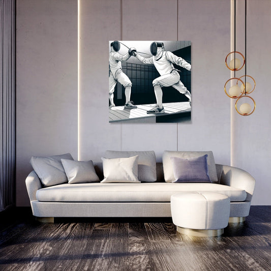 Elegant Parry Canvas