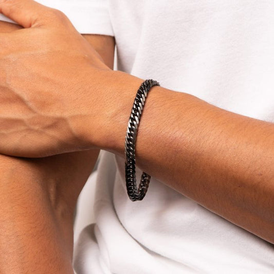 Fred Bennett Two Tone Foxtail Bracelet