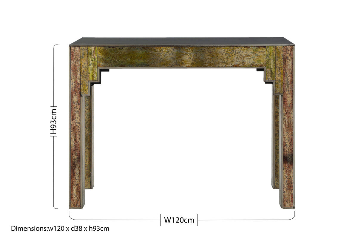 Antique Gold Console Table | Deco