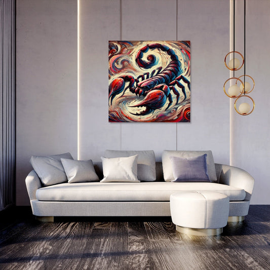 Furious Scorpion Canvas