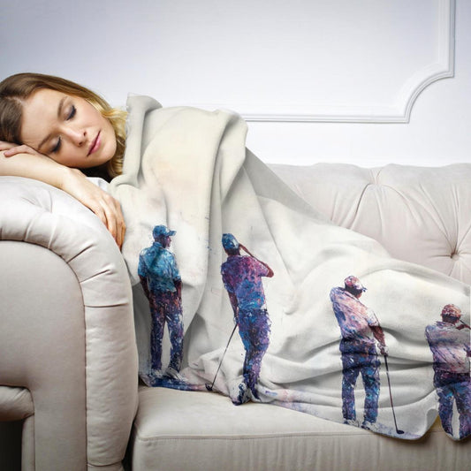 Golfers in Motion Blanket