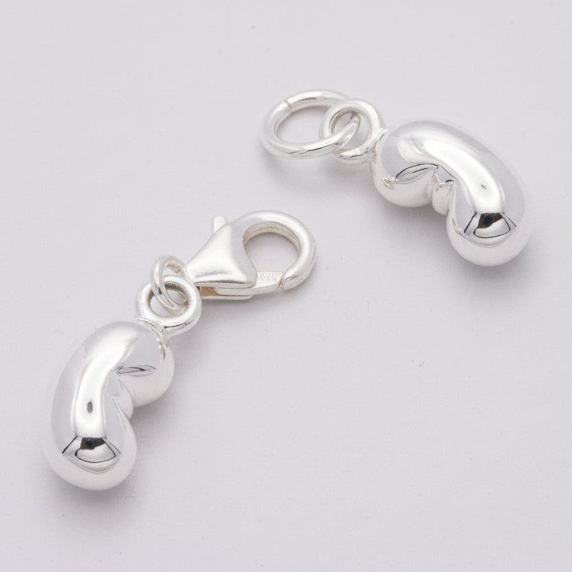 Baby Bean Silver Charm