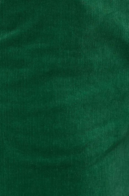 Tim Baby Cord Straight Cut Trousers - Green