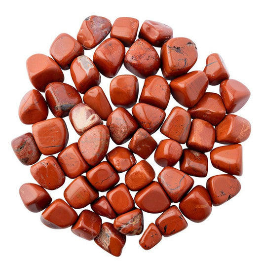 Red Jasper Tumbled Collectible Semi-Precious Gemstone