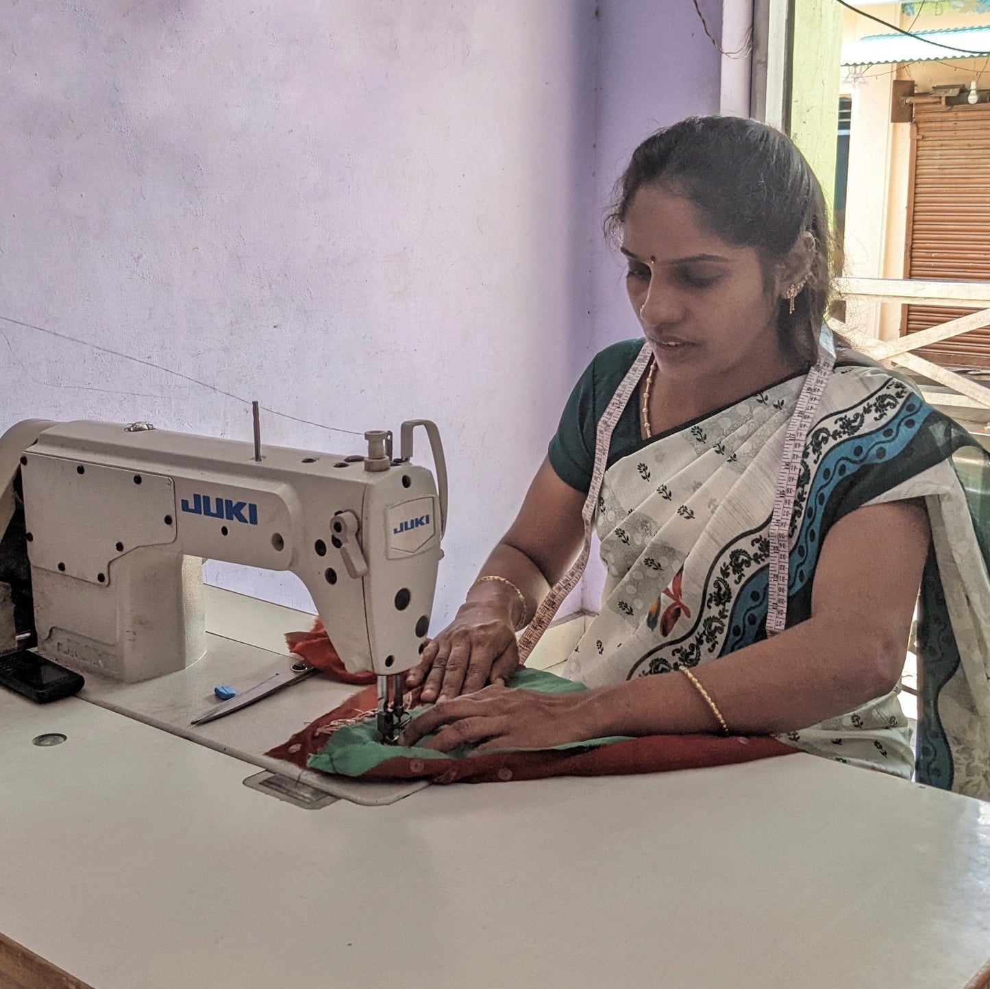 Bagru block-printed placemats set of 2, handmade table mats