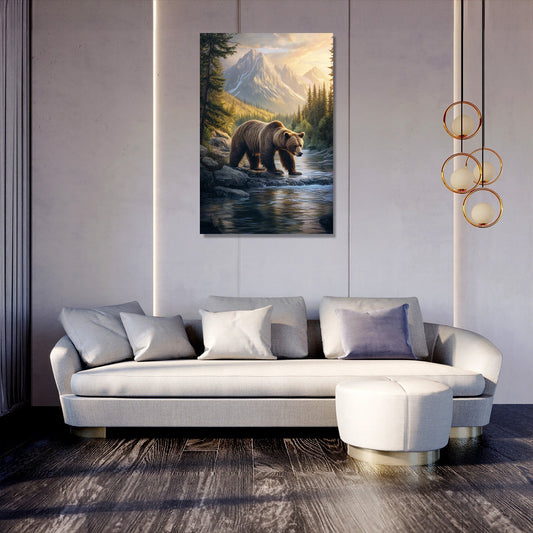 Dawn Reflection Canvas