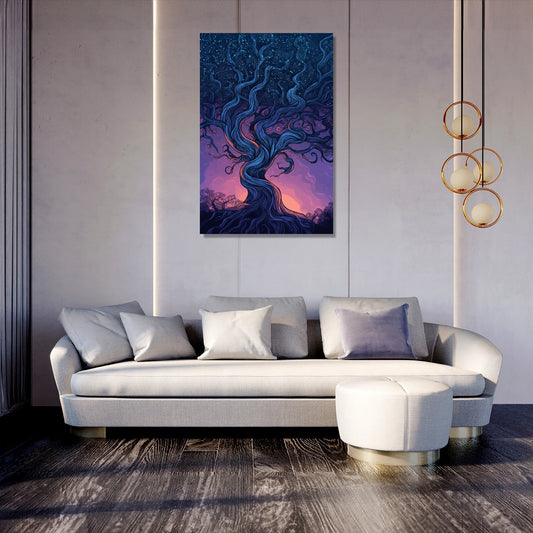 Enchanted Tree Canvas
