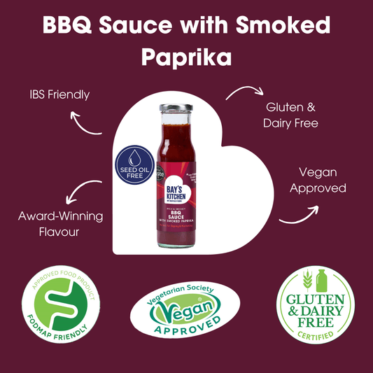 BBQ Sauce with Smoked Paprika 275g – Low FODMAP & Vegan
