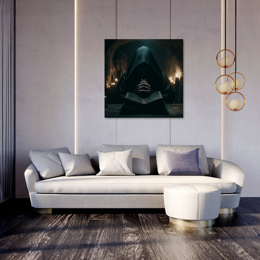 Monastery of Shadows Canvas