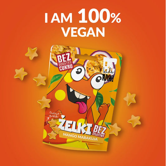 Kids Jelly beans - Mango Passion Fruit 35g