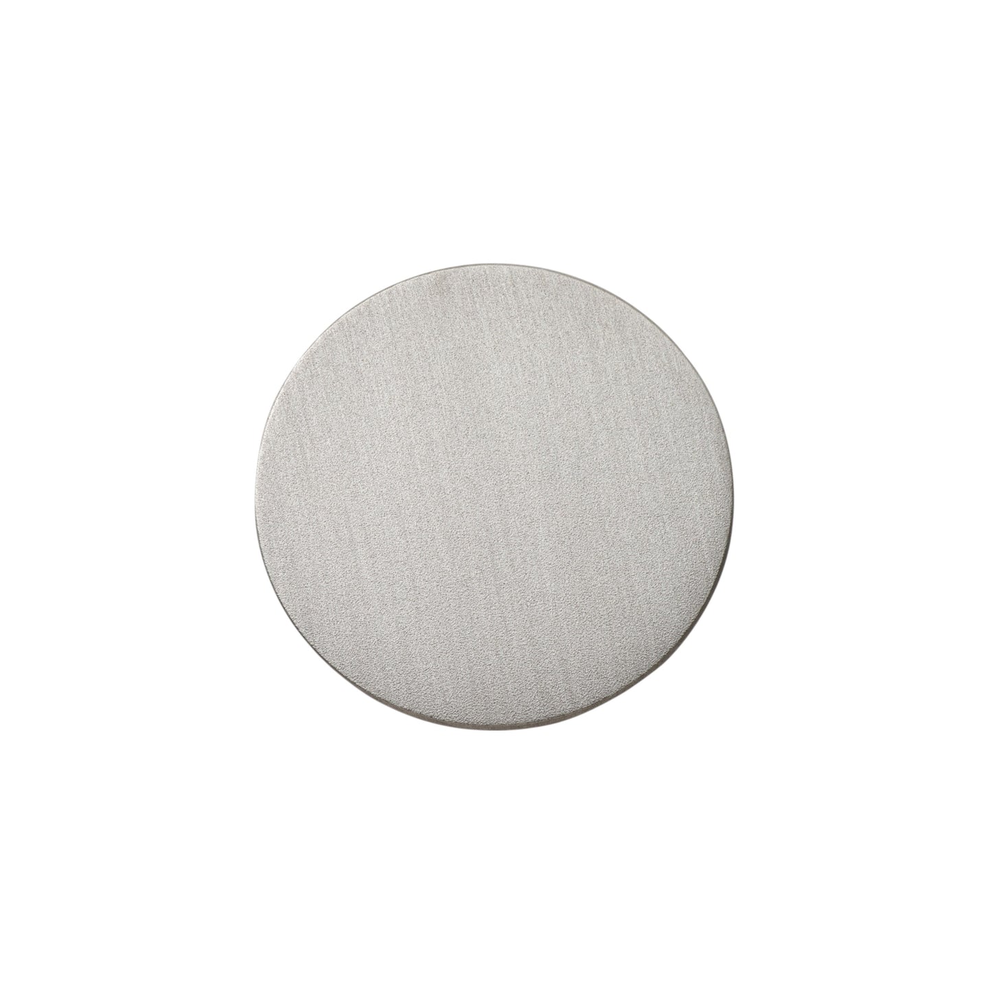 Satin Silver Blazer Button