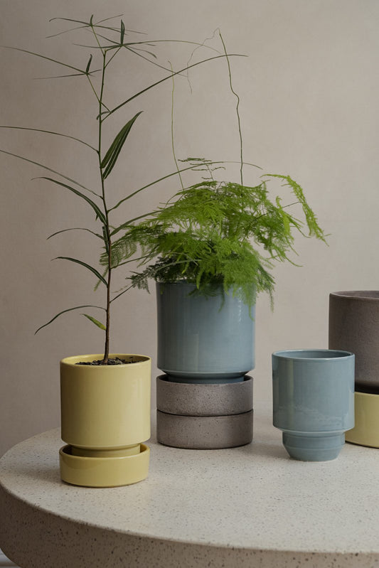 Hoff Plant Pot Glazed