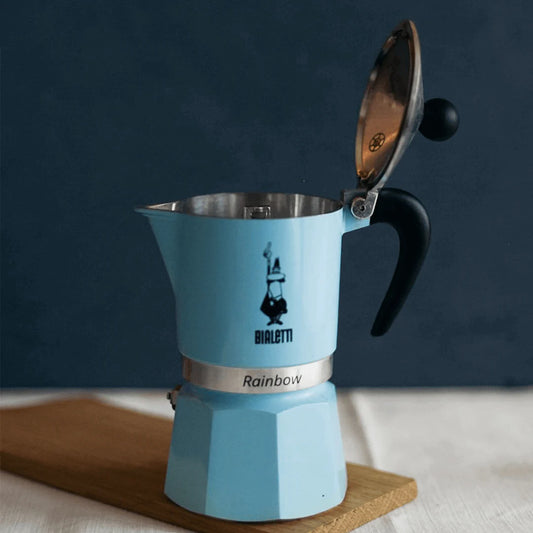 Bialetti Rainbow Aluminium Stovetop Coffee Maker
