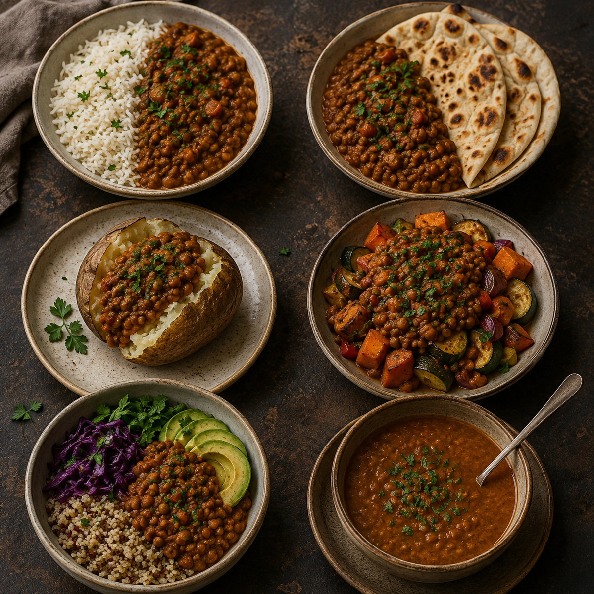 Biona Organic Brown Lentil Curry