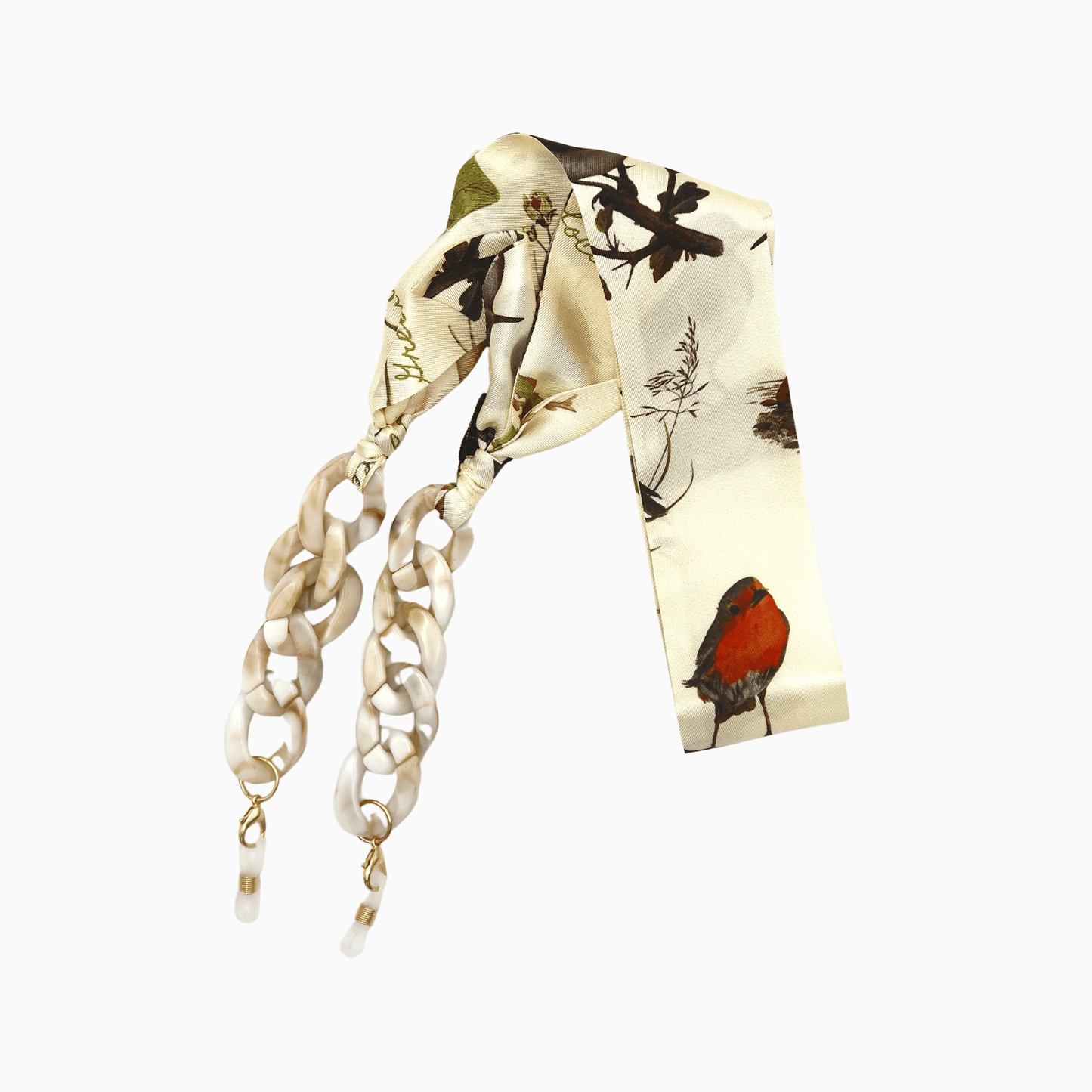 Birds of England Twill Silk Chain