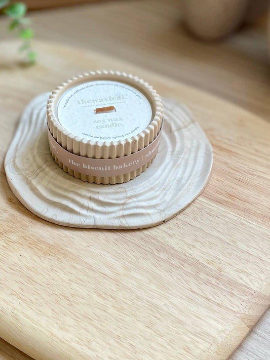 Biscuit Bakery Luxury Soy Candle – Sweet and Cozy Home Scent
