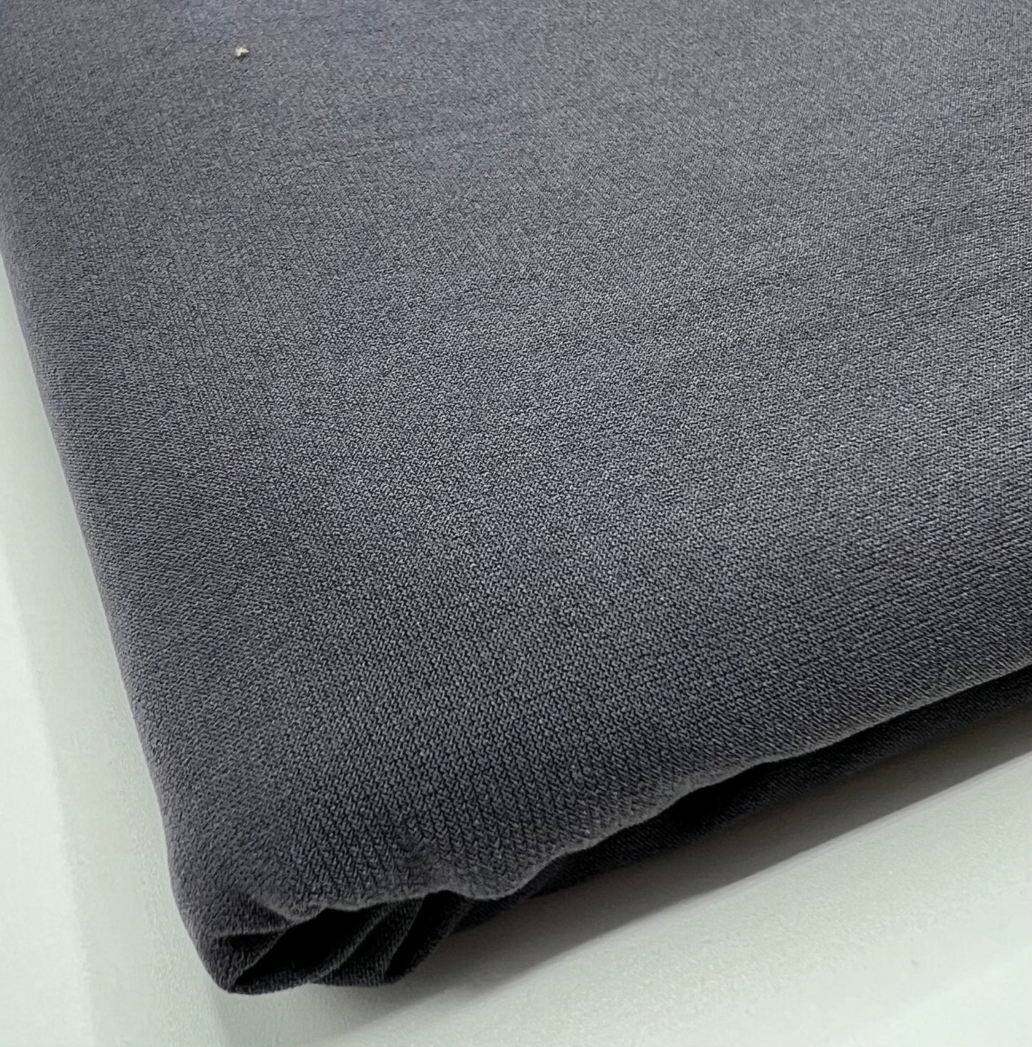 Plain Black ITY Fabric 4 Way Stretch