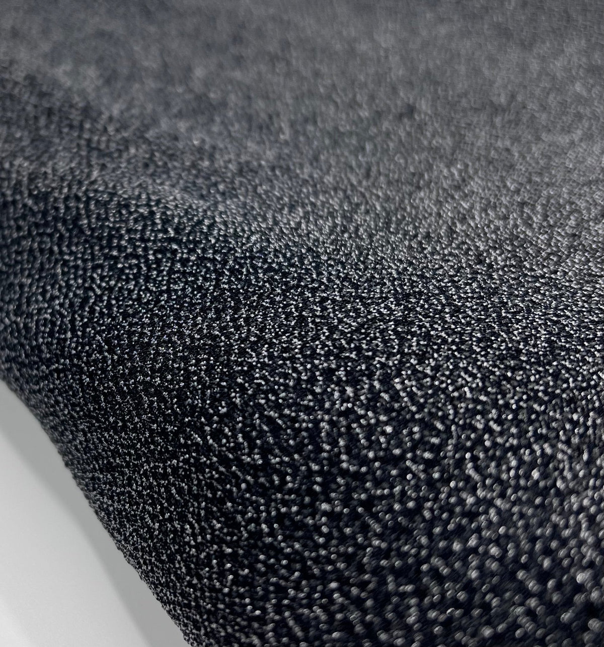 Black Shimmer Lurex Sparkle Metallic Stretch Knit Fabric