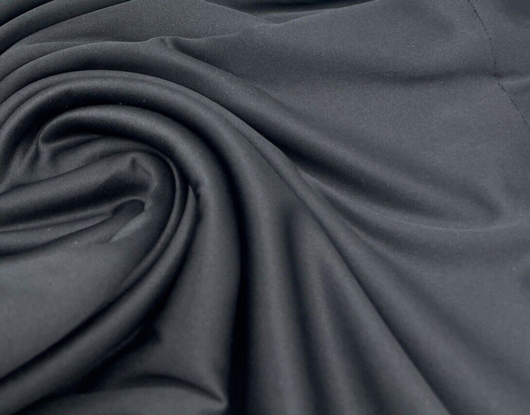 Black Toulouse Lining Liner Fabric