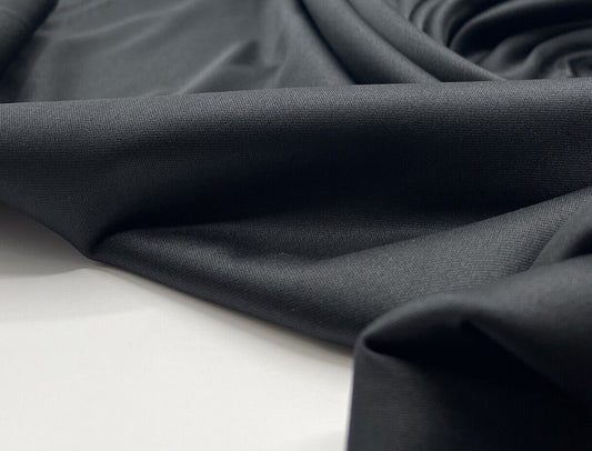 Black Toulouse Lining Liner Fabric