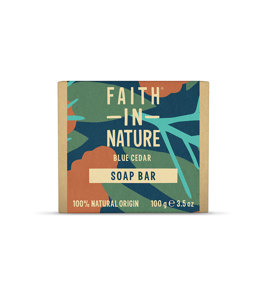 Blue Cedar Soap Bar – Natural, Plastic-Free & Vegan