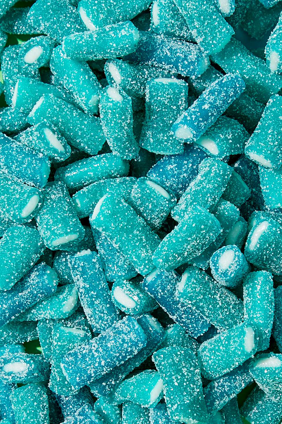 Blue Raspberry Pencils Vegan Sweet Bottle 380g