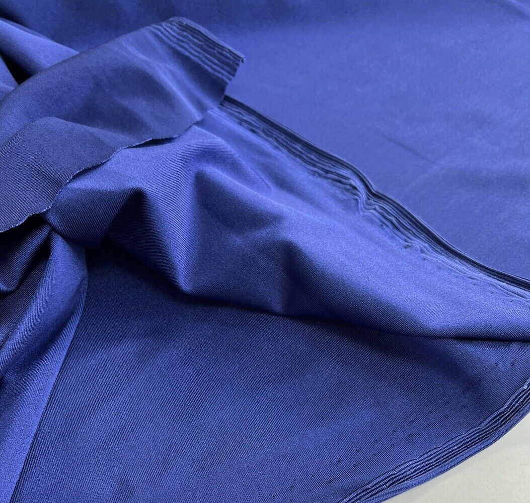 Blue Swimwear / Sportswear 4 Way Stretch Fabric