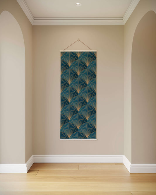 Art Deco Shell Tapestry