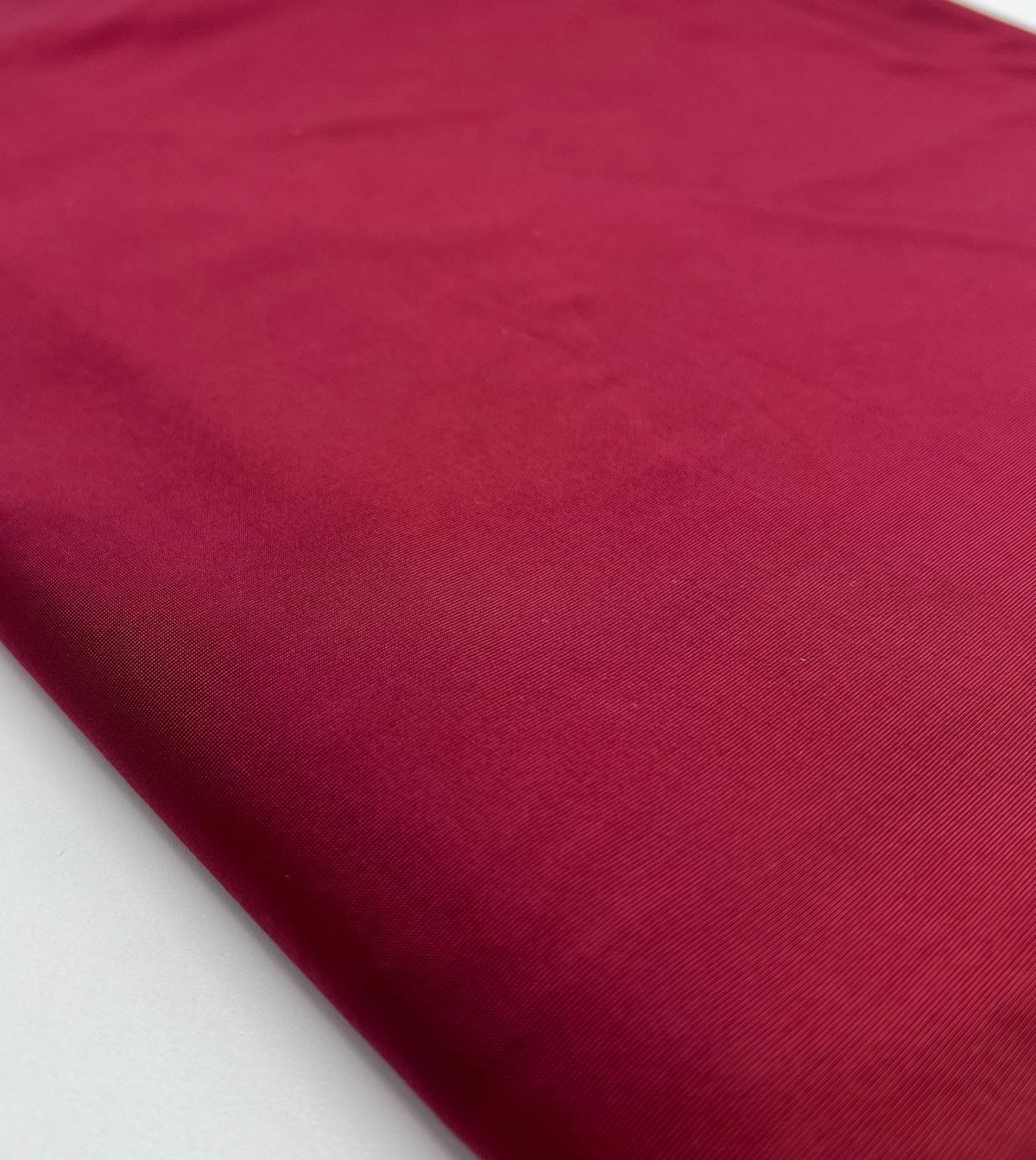 Burgundy Plain Shiny Soft Touch Slinky 4 Way Stretch Fabric