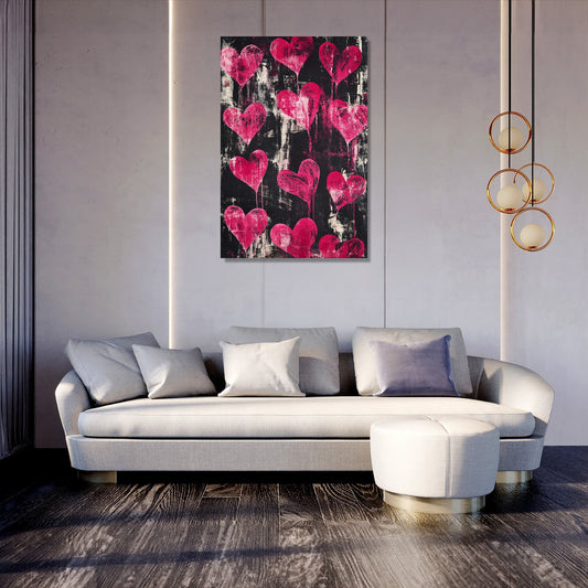Bold Heart Canvas