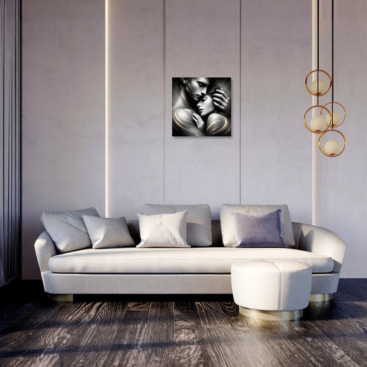 Embrace: Souls United in Love Canvas