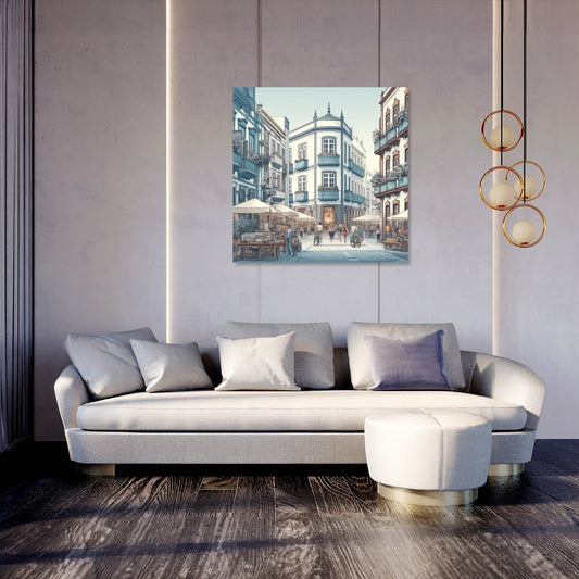 Calle Castillo Canvas