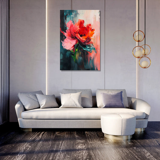 Begonia Bloom Canvas