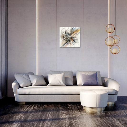 Lens of Time: Visions in Abstract Canvas