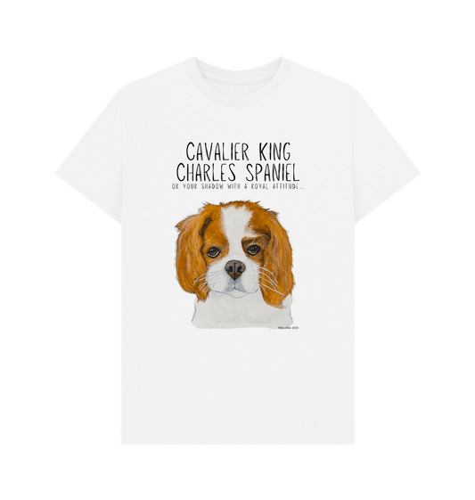 Obey the Crown: Sustainable Men’s T-Shirt Featuring Your Regal Shadow (Cavalier Style)