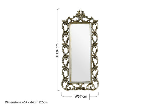 Adelere Champagne Wall Mirror