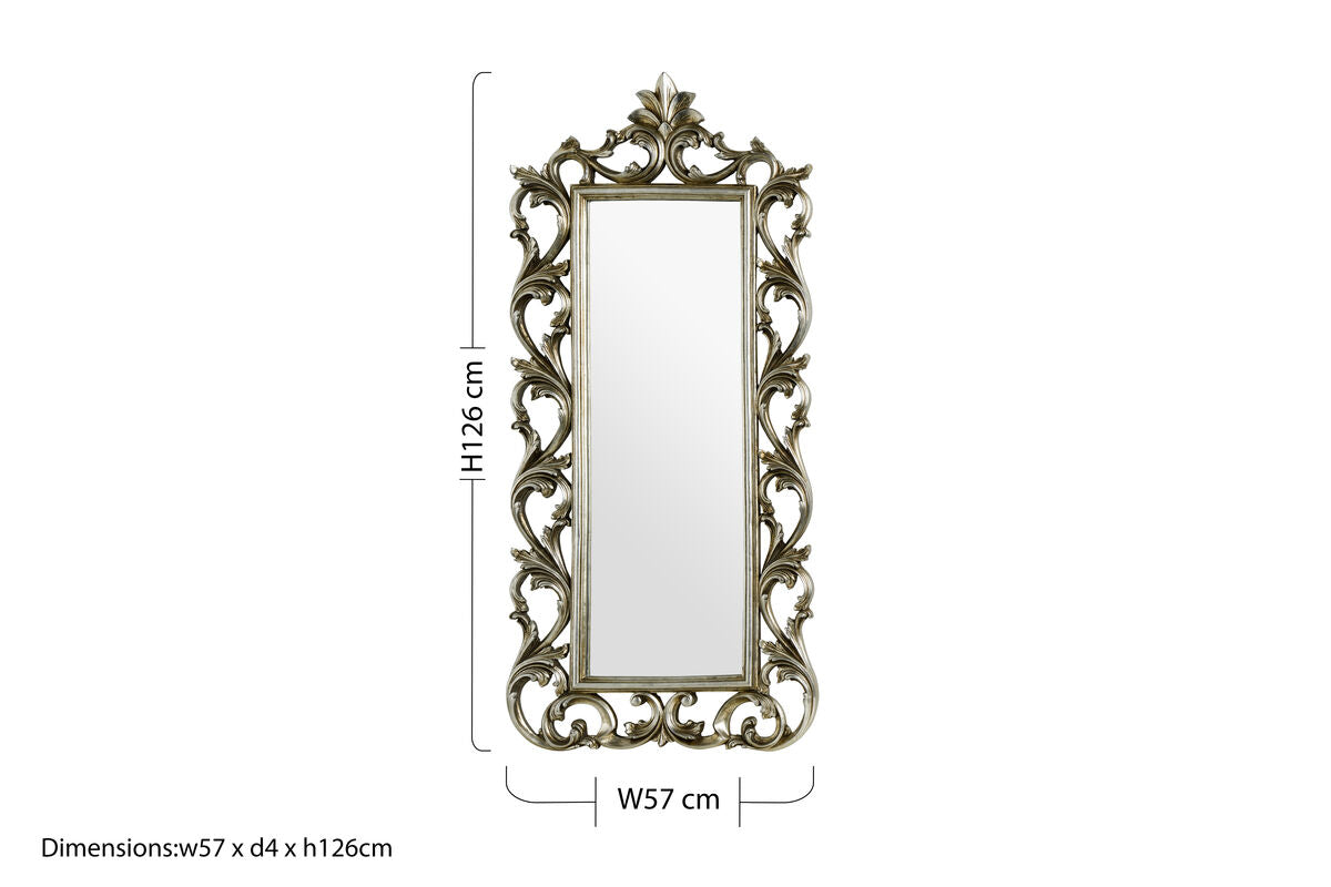 Champagne Wall Mirror | Adelere