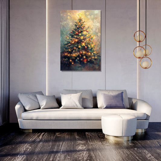 Festive Glow Canvas
