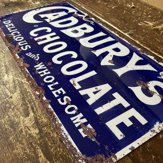 Vintage Metal Cadburys Sign