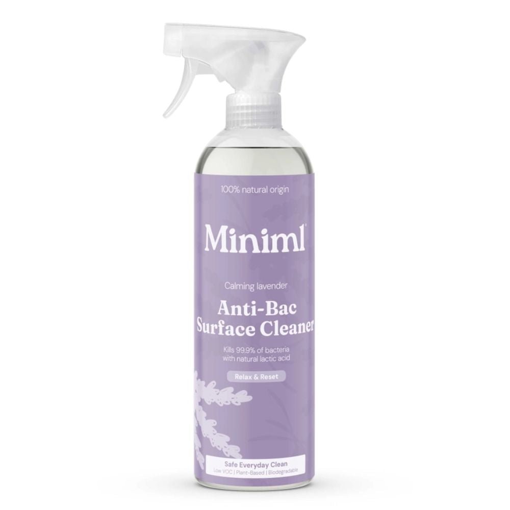 Calming Lavender Anti-Bac Surface Cleaner – 750ml Food-Safe Disinfectant Spray