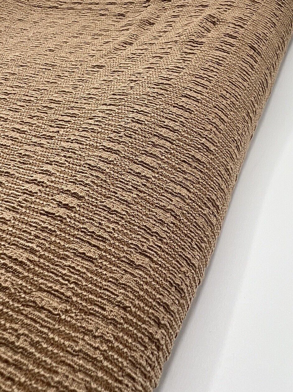 Camel Popcorn Stretch Fabric