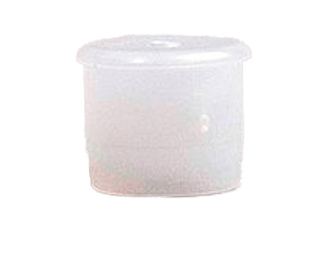 Cap, Semi Transparent Single Hole Plug (Needs to be used with 70120 Black Screw Cap)