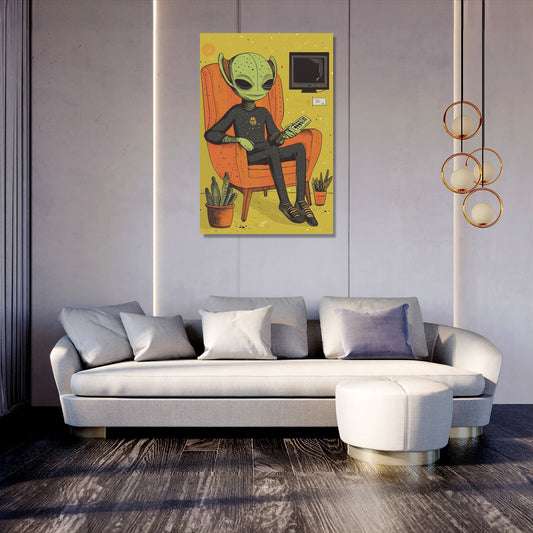 Alien Recliner Canvas