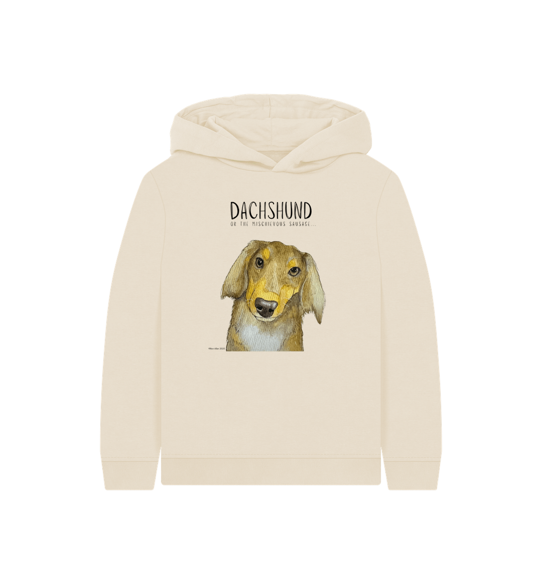 Mischievous Long Haired Sausage Hoodie – Snuggles, Sass & Sustainability!