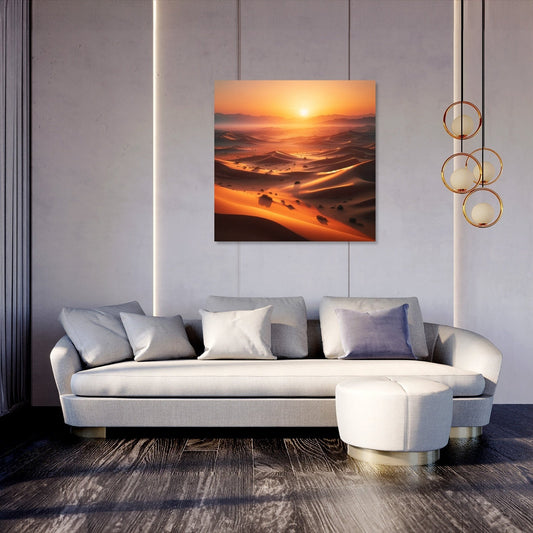 Desert Sunset Canvas