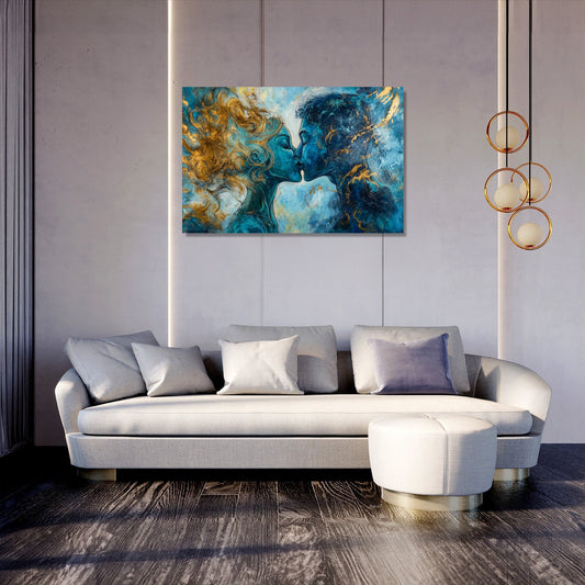 First Kiss Canvas