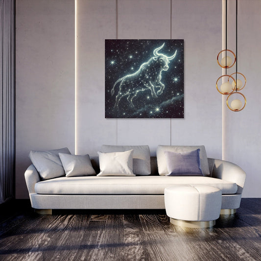 Taurus Constellation Canvas