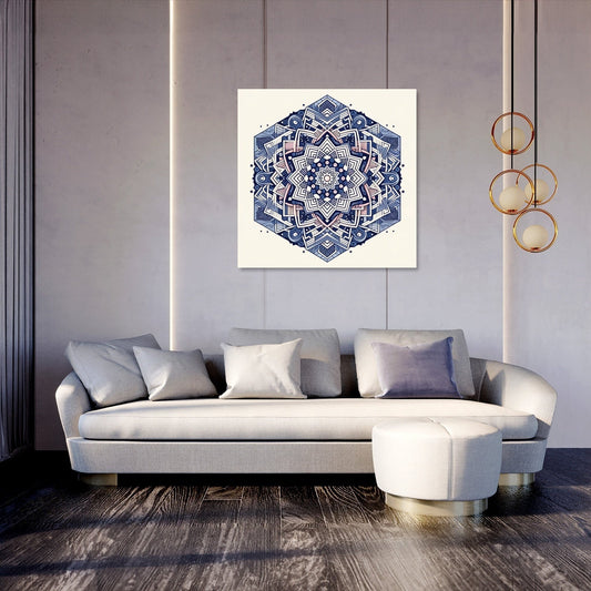 Depth Labyrinth Canvas