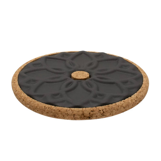 Ceramic Hot Pot Stand Elvira - Black